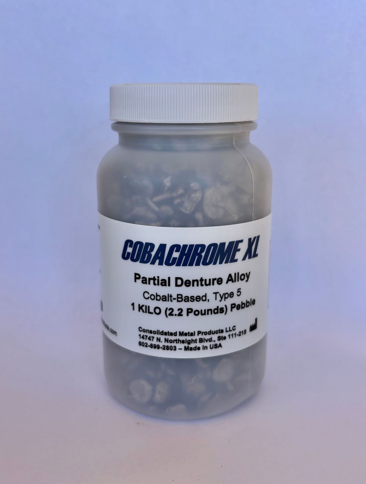 CobaChrome Splash Pebble RPD Alloy – Consolidated Metal Products