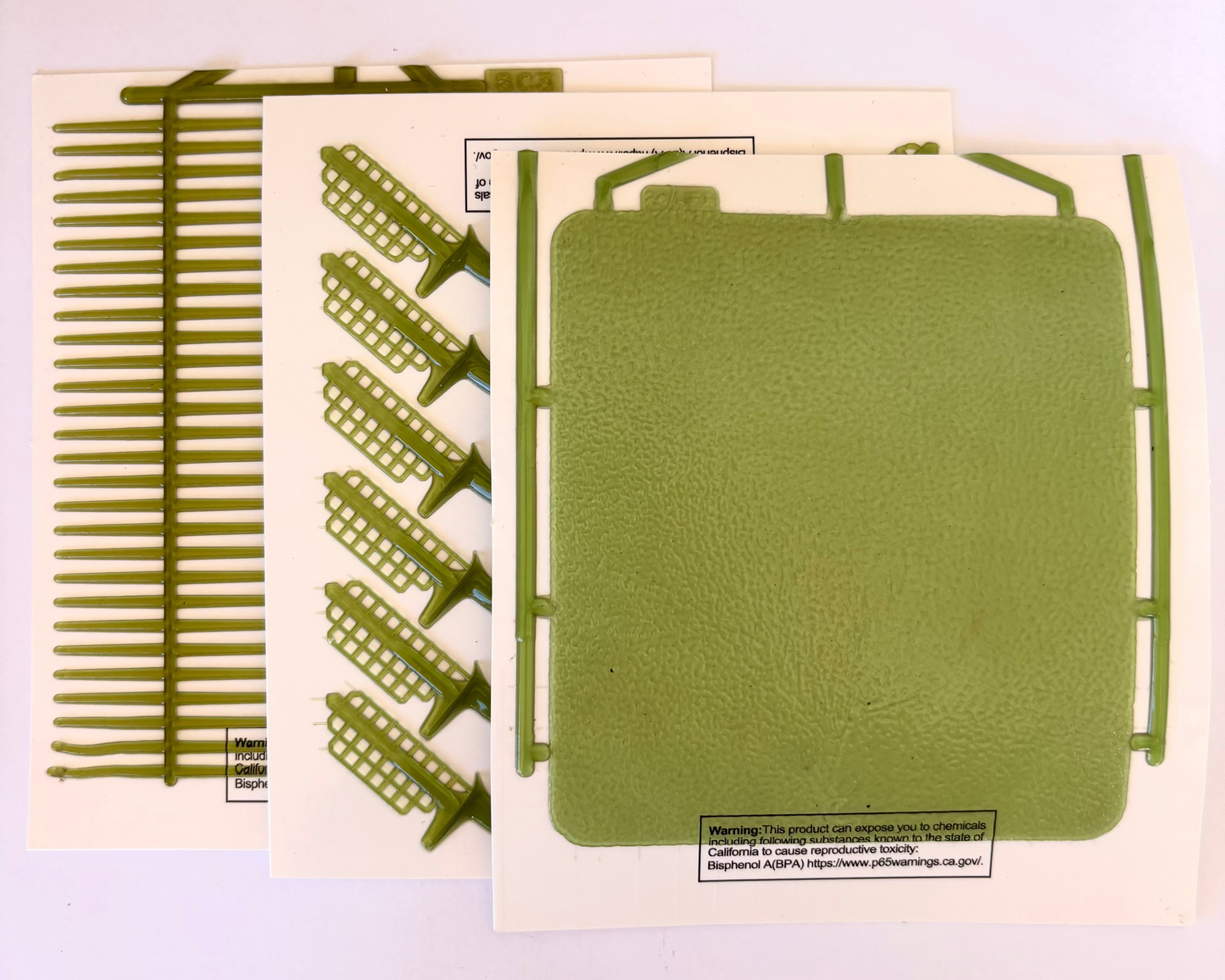 Plastic RPD Patterns (box of 8)