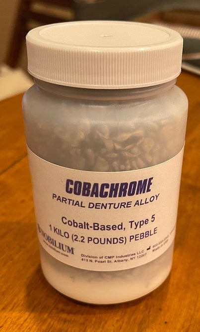 CobaChrome Splash Pebble RPD Alloy