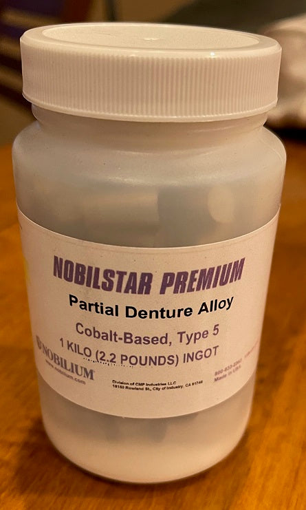 NobilStar Cobalt-Chromium RPD Alloy