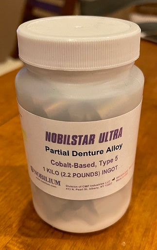 NobilStar ULTRA Cobalt-Chromium RPD Alloy